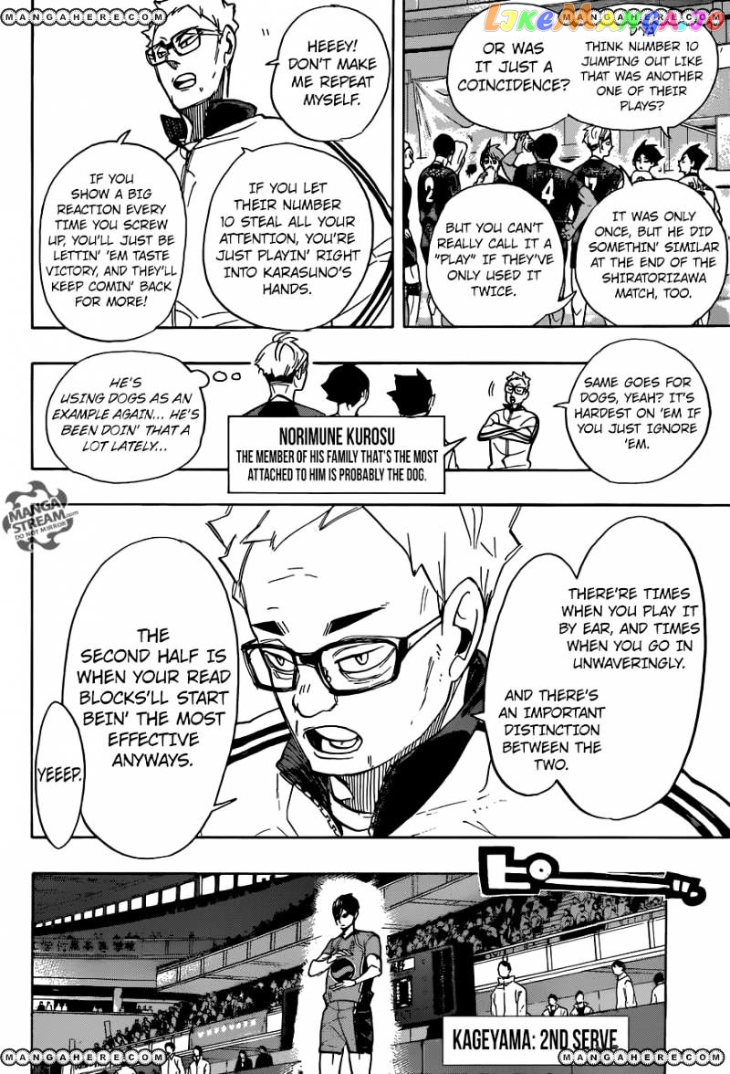 Haikyuu!!, Chapter 259 image 05
